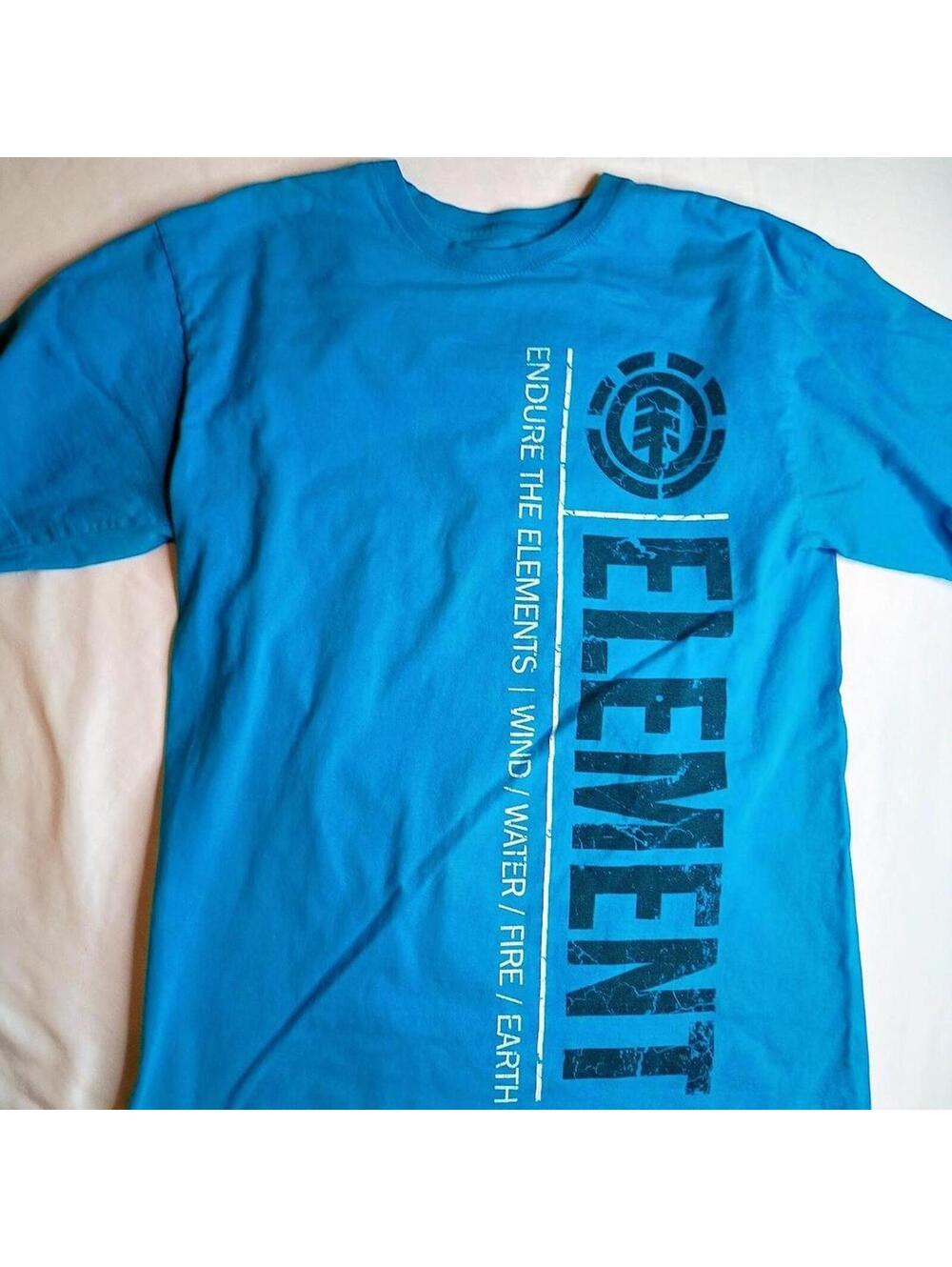 Element Men's Blue Tshirt large